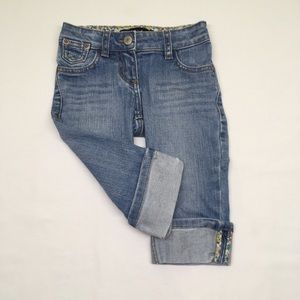 Mini Boden Denim Capri Pants